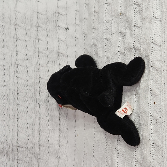 🕸Vintage Blackie Bear Ty Beanie Baby Original 1993 Series - Picture 3 of 10